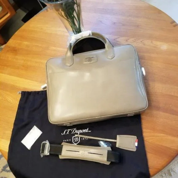 S.T. Dupont Unisex Messenger Bag - Picture 13 of 13